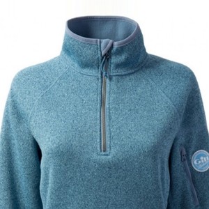 Women's Knit Fleece Blue Melange