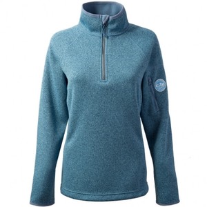 Women's Knit Fleece Blue Melange