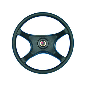 Garda Power Boat Steering Wheel Black