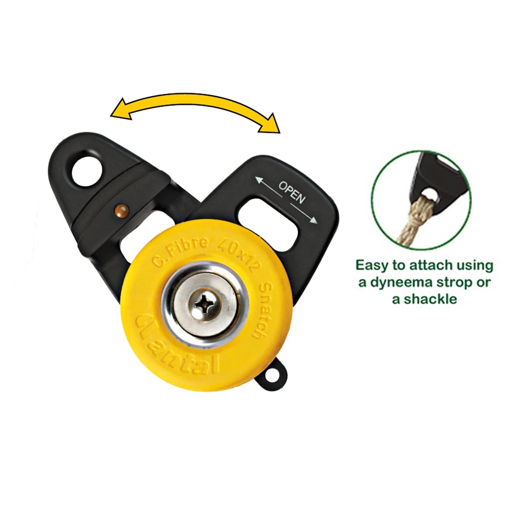 Antal Snatch Block - 40mm Sheave 