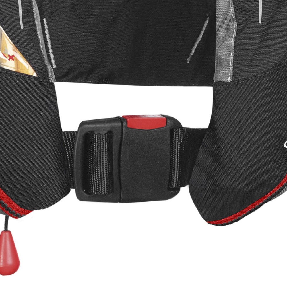 Crewfit 180N Pro Lifejacket Manual - Black Red