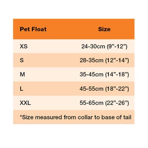 Crewsaver Petfloat Dog Life Jacket - Yellow/Black 