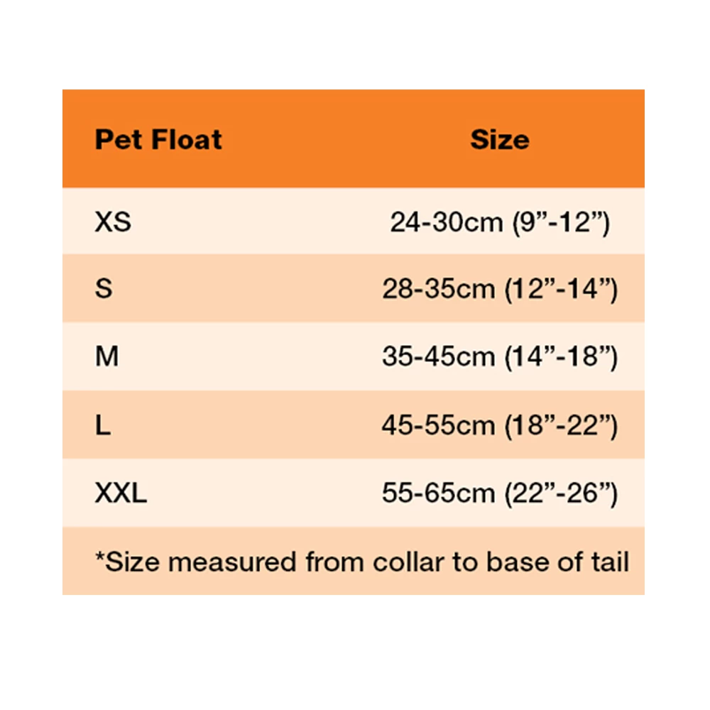  Petfloat Dog Life Jacket Red/Black