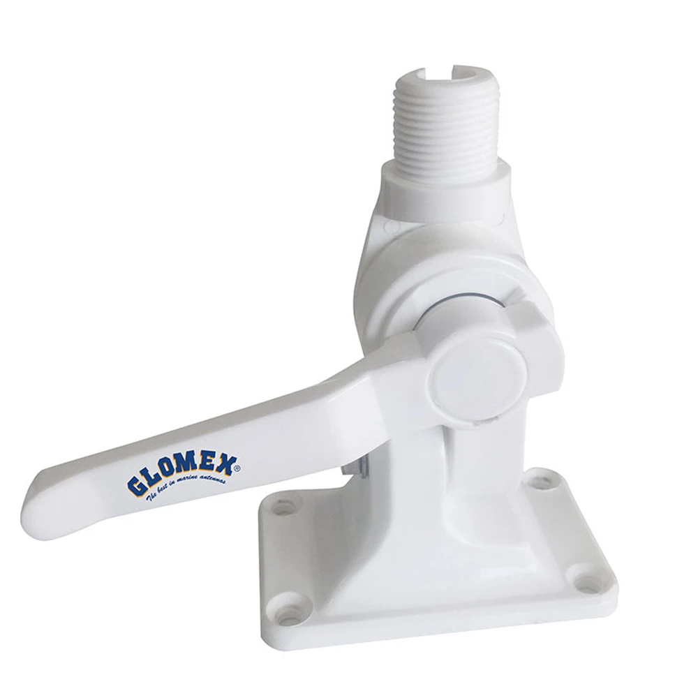 Glomex Nylon Ratchet Mount (RA115) White 
