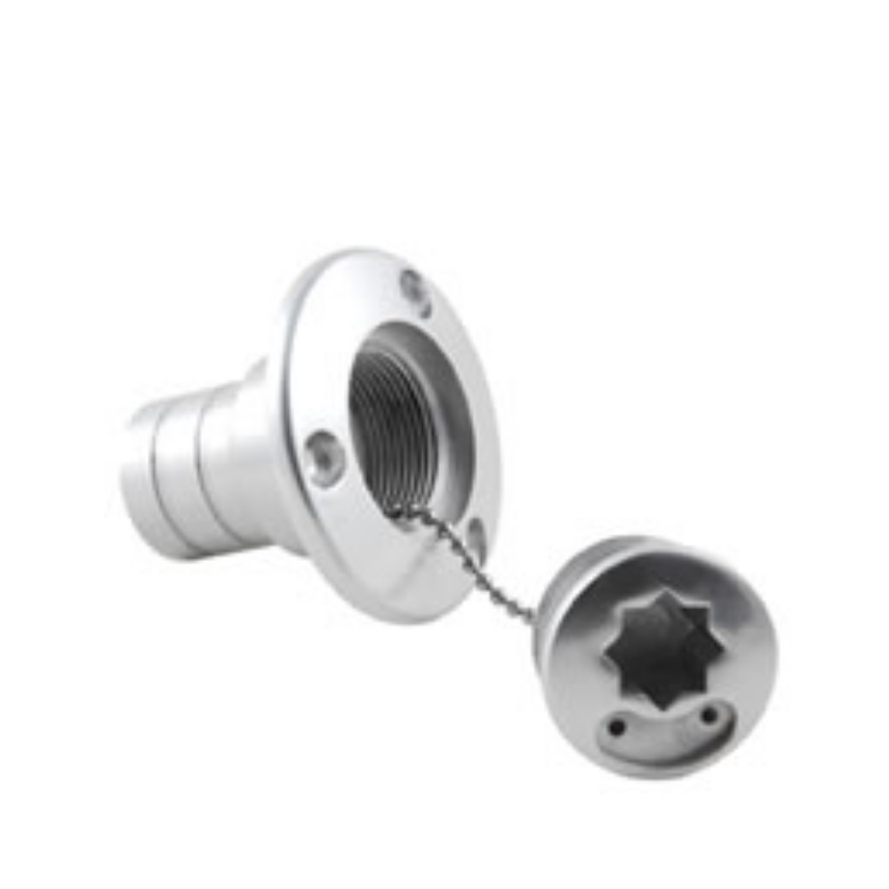 Aluminium 40mm Winch Key Deck Filler