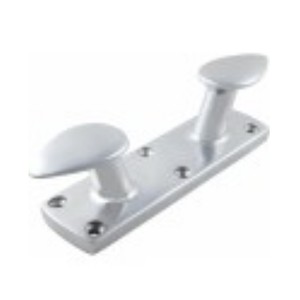 Aluminium Bollard Cleat Raked 200mm