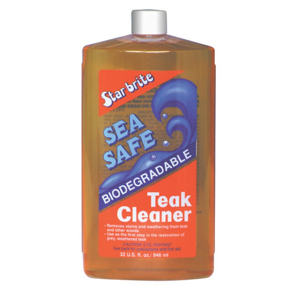 Sea Safe Teak Cleaner & Brightener 1Ltr