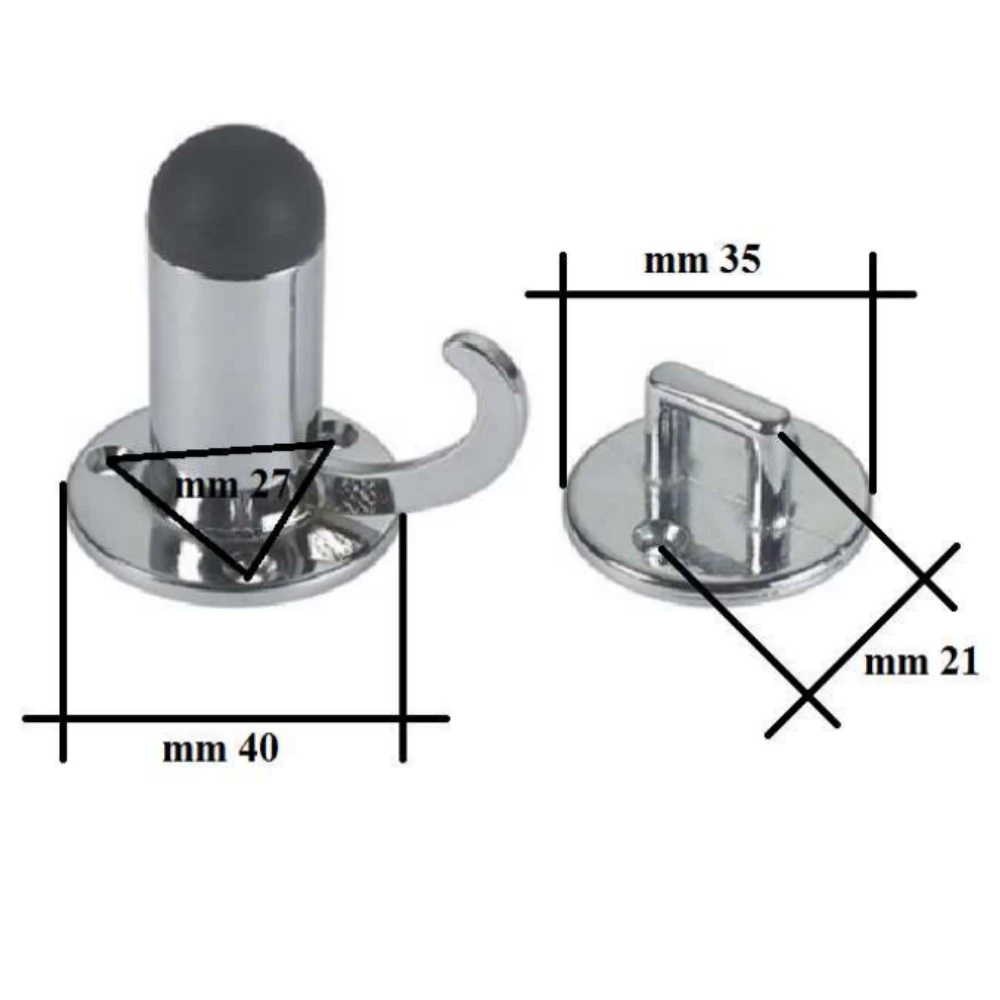 Doorstop with Retaining Latch