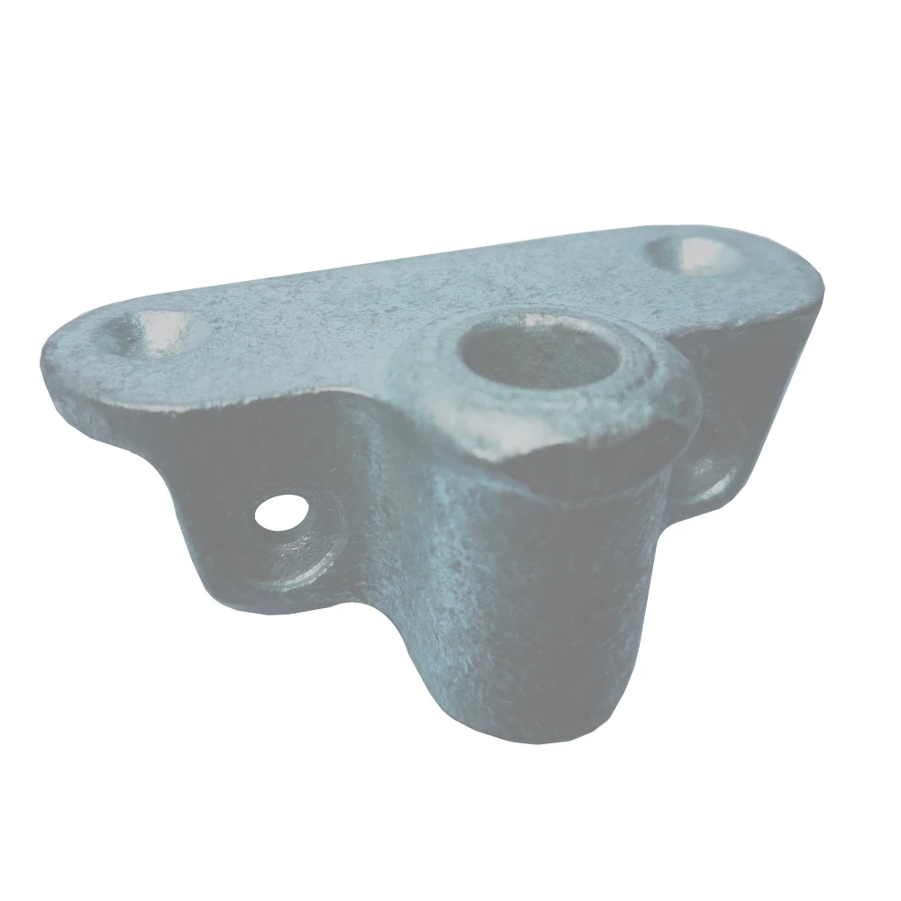 Waveline Side Mount Rowlock Socket - Galvanised 