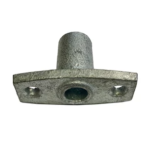Waveline Top Mount Rowlock Socket - Galvanised 
