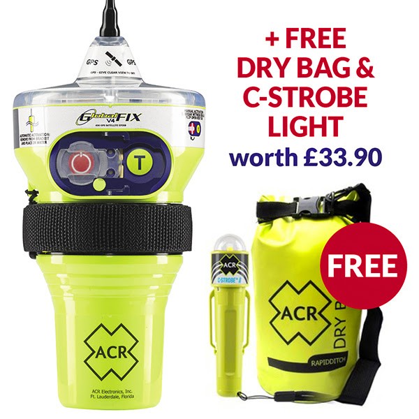 GlobalFix V4 406 GPS EPIRB (Cat II)