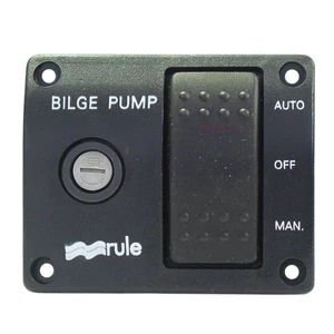 Rule Auto/Off/On Illuminated Rocker Bilge Switch 24v