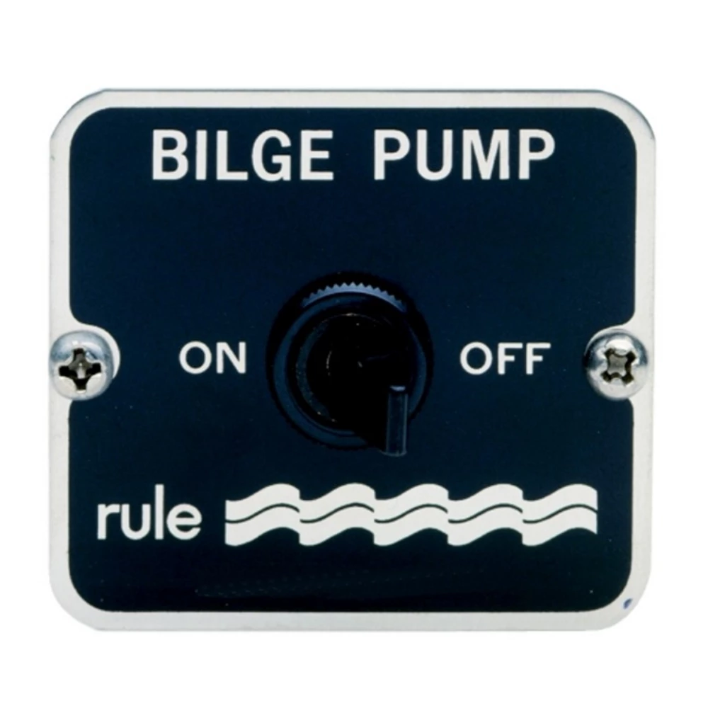 Rule 2-Way Bilge Pump Panel Switch 