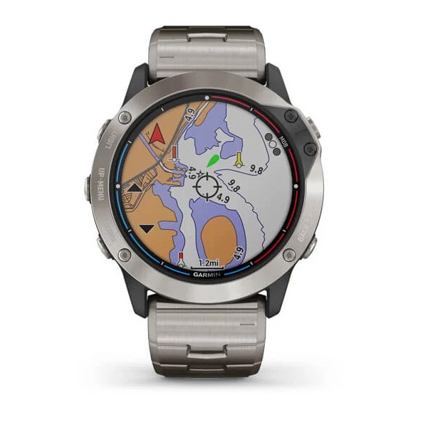 Quatix 6x Solar Marine GPS Smartwatch