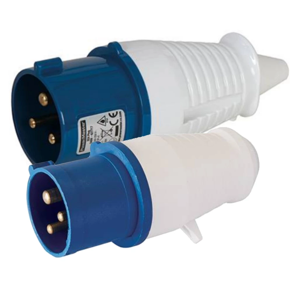 Force 4 3 Pin Marina / Shore Power Plug 