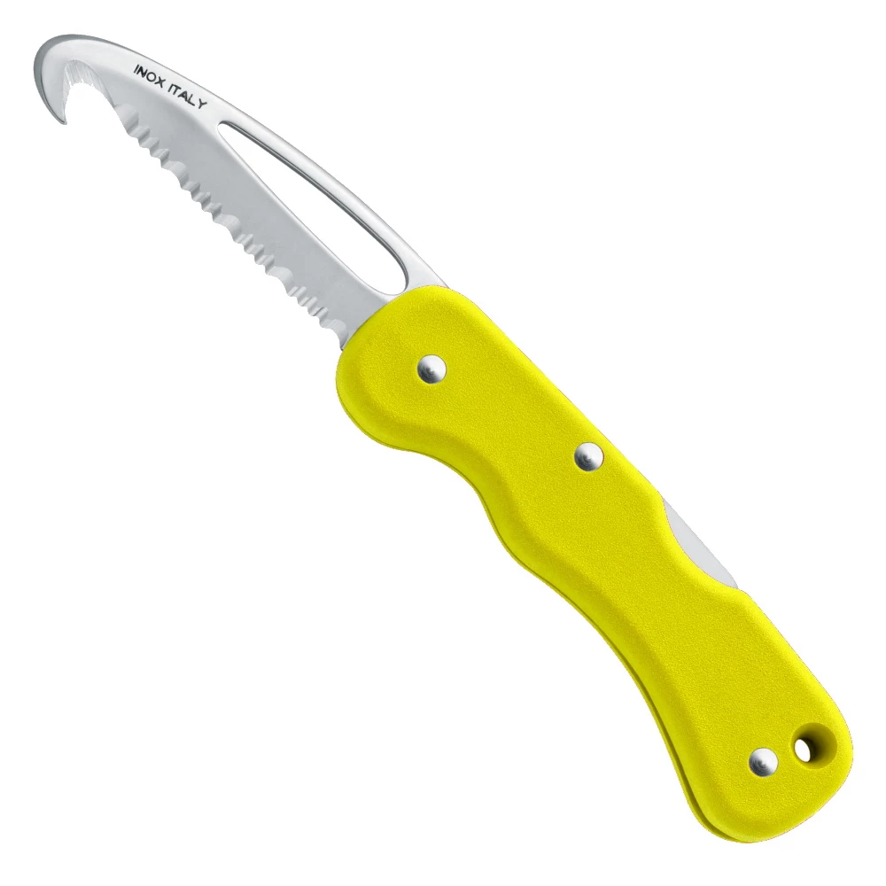 Force4 Safety Knife - Yellow - Hooked Blade