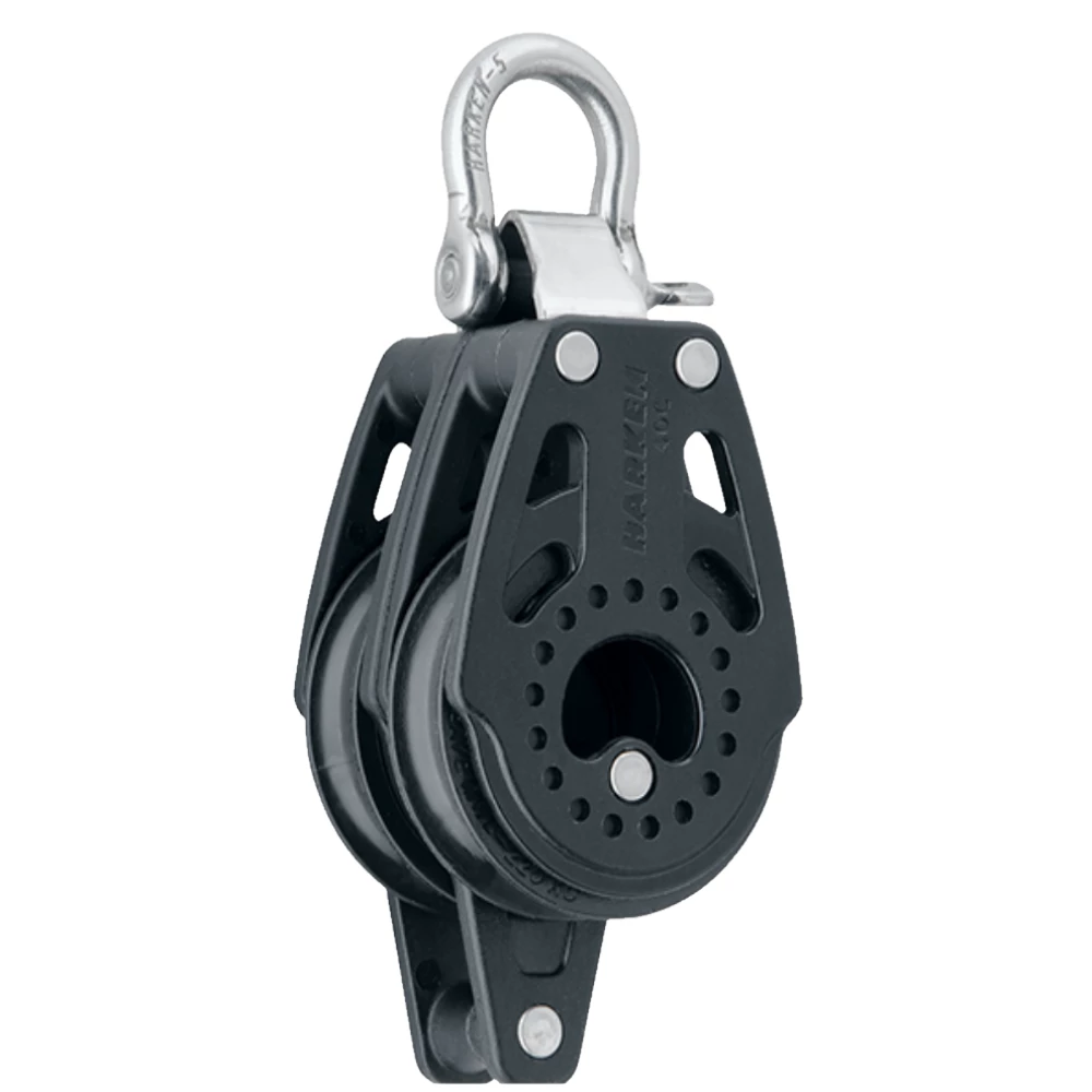 Harken 40mm Carbo Fxd Double/Bkt 