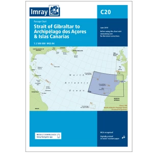 Imray C20 Gibraltar to Arquipelago dos Azores and Islas Canaries 