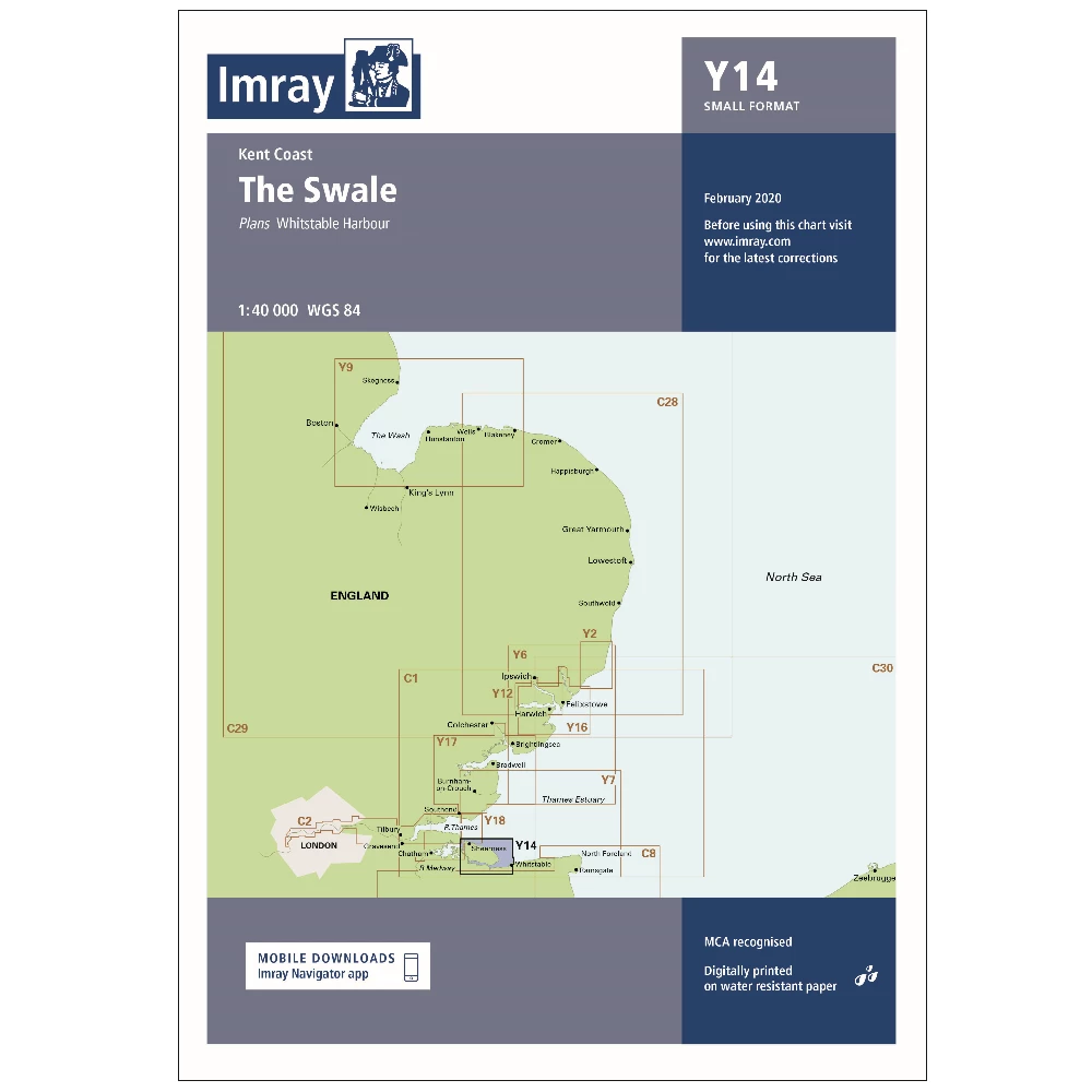 Imray Y14 The Swale
