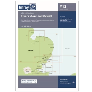 Imray Y12 Rivers Stour and Orwell (Replaces 2000-5) 