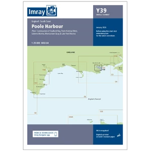 Imray Y39 - Poole Harbour Small Format (Replaces 2300.5) 