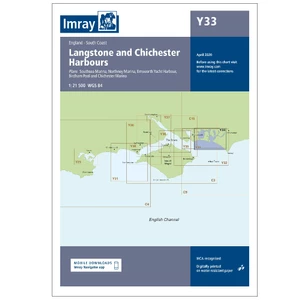 Imray Y33 - Langstone and Chichester Harbours