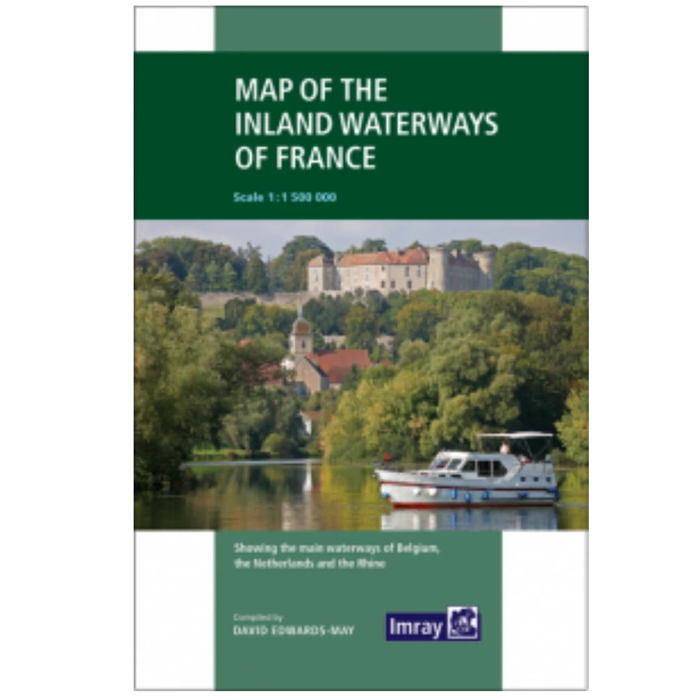 Imray Map of the Inland Waterways of France 