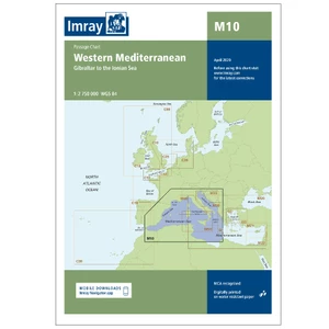 Imray M10 Western Mediterranean 