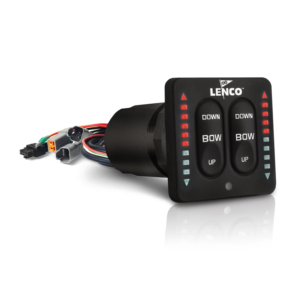 Lenco LED Integrated Switch Single Kit