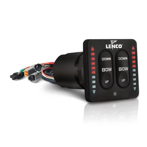 Lenco LED Integrated Switch Single Kit