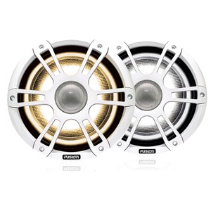 Signature Coaxial Sports White Marine Speakers