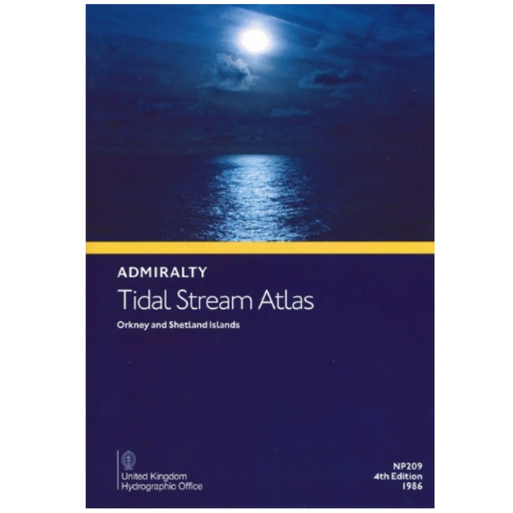 Admiralty Tidal Stream Atlas NP209 - Orkney & Shetland Islands