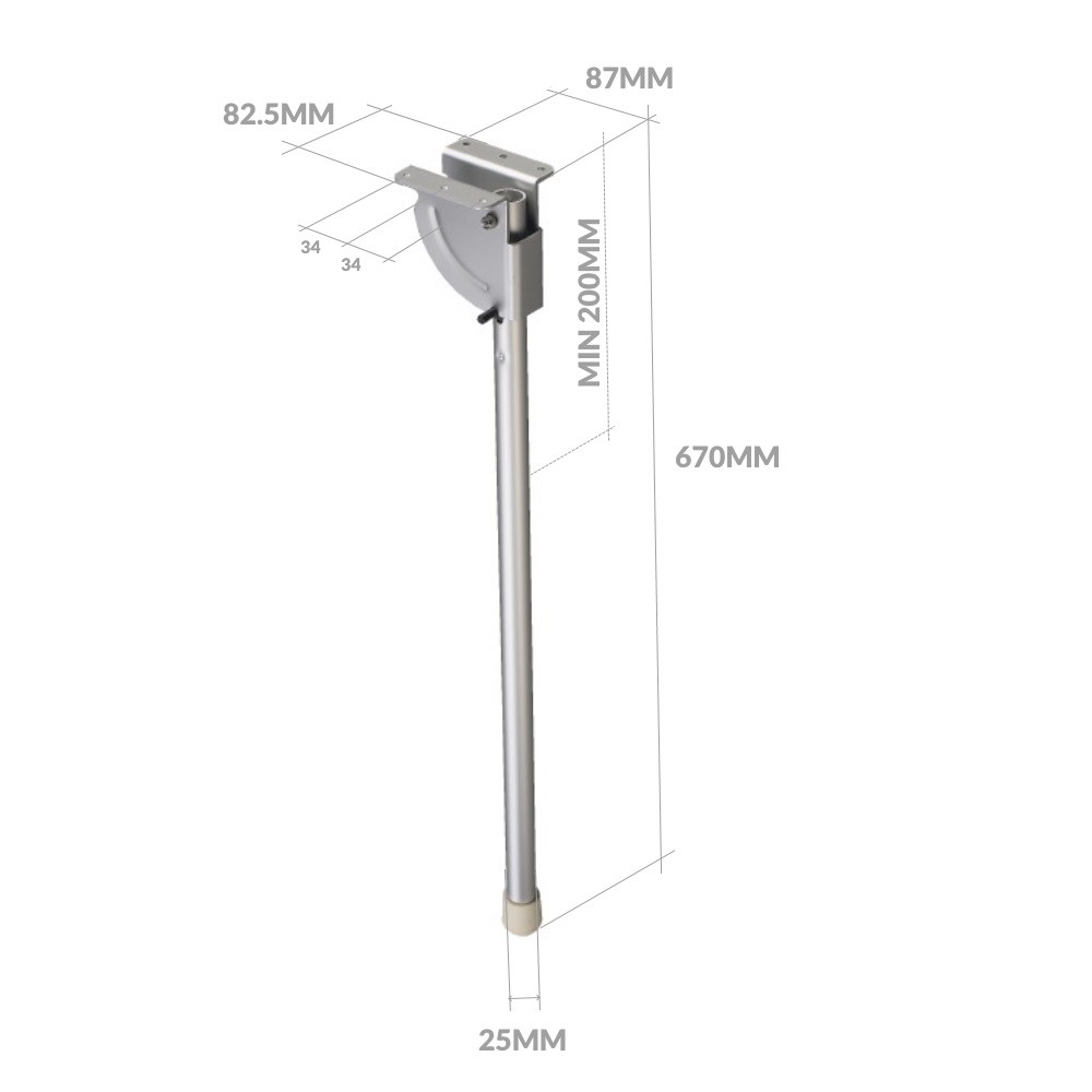 Folding Table Leg
