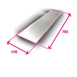 Aluminium Slide Seat 78.5cm for O2Lite 235 & 265 