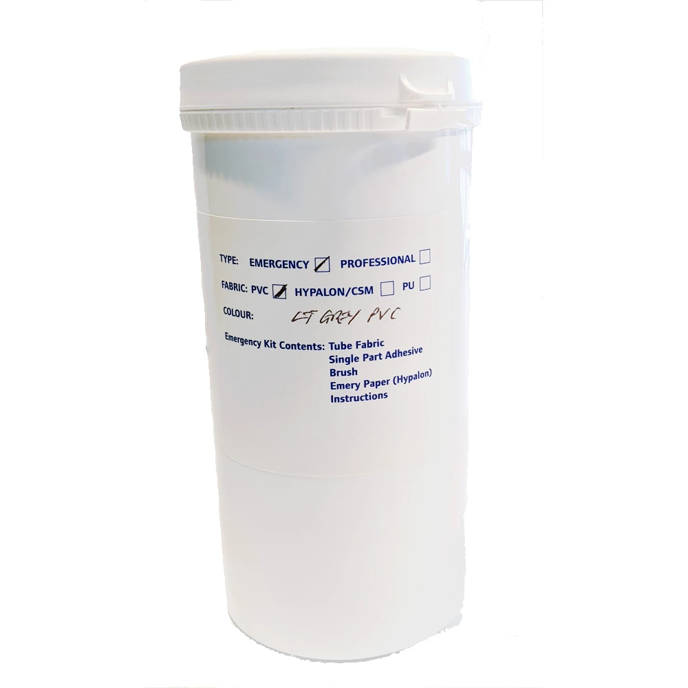 Polymarine Emergency Repair Kit for PVC Inflatable Dinghies Boats