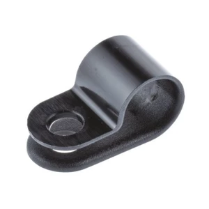 Force 4 P Clips Black Nylon 22Mm