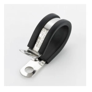 Force 4 Stainless Steel A2 Rubber Lined 10mm P Clips