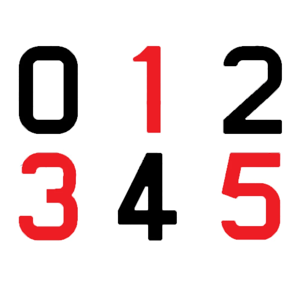 bainbridge Sail Numbers - 300mm 