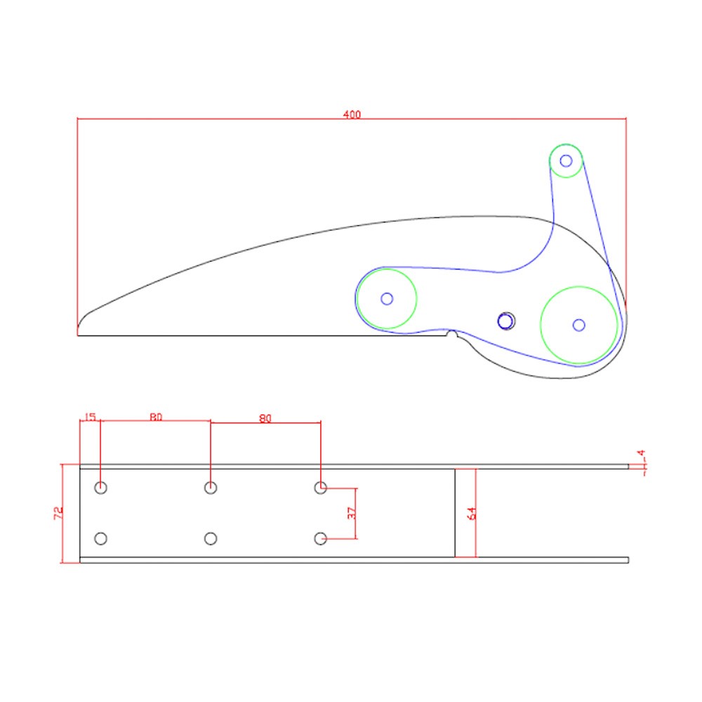 Stainless Steel Hinged Bow Roller