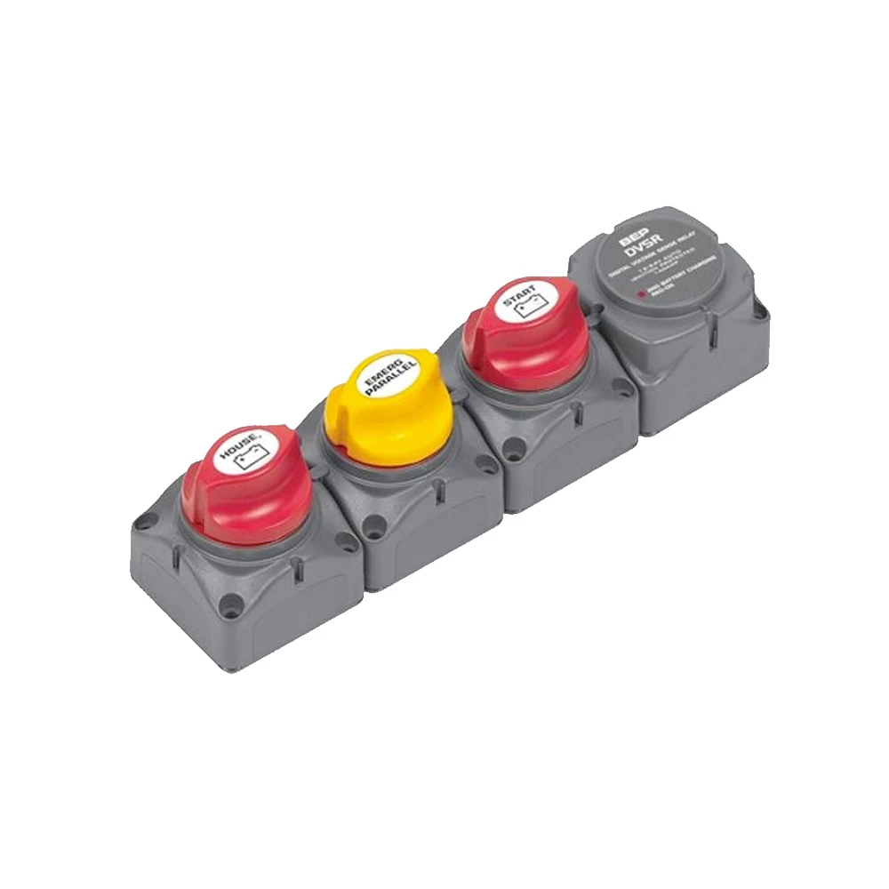 BEP Battery Distribution Cluster 2 Batteries Horizontal with DVSR