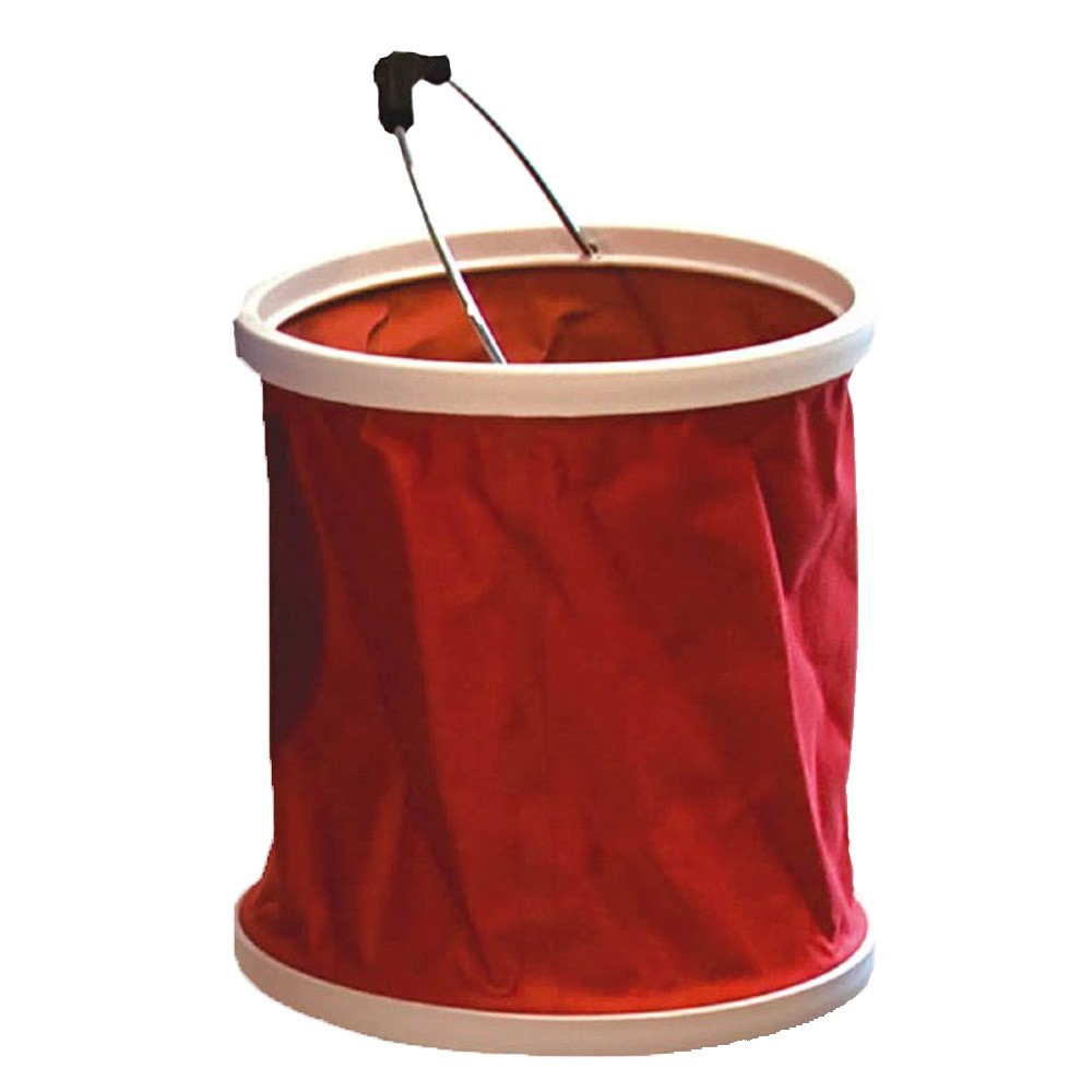 Stowaway Folding Bucket Red