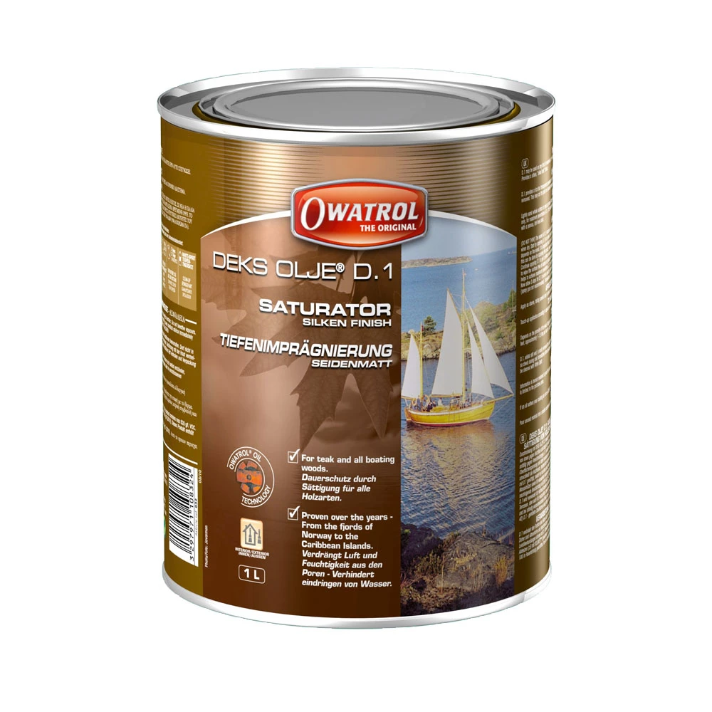 Owatrol Deks Olje D1 Saturating Wood Oil 2.5Ltr 