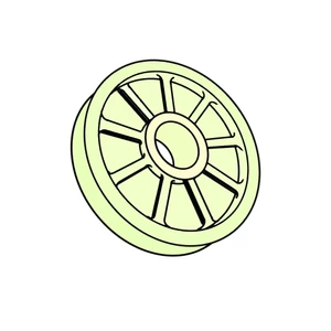 Lewmar Sheave for Ocean Sz3 Footblock