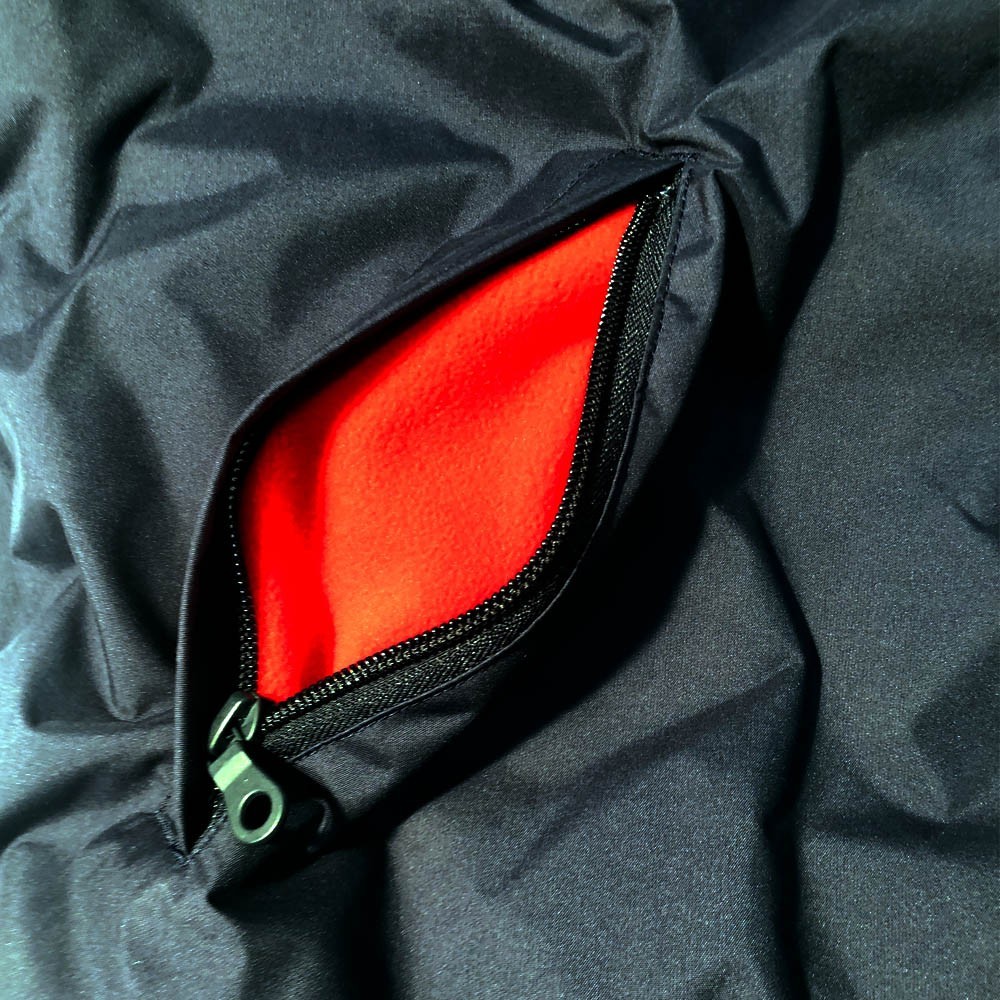 Snug Blouson Jacket Navy-Red