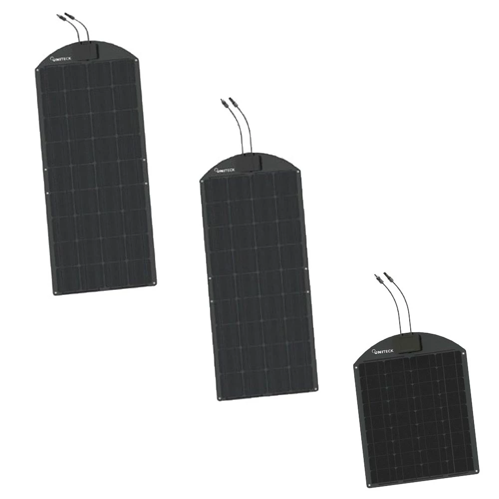 Uniteck Unisun Flexible Monocrystalline Solar Panel 
