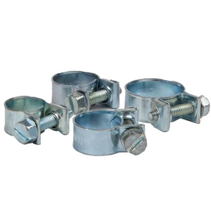 JCS Mini Zinc Plated Hose Clip 