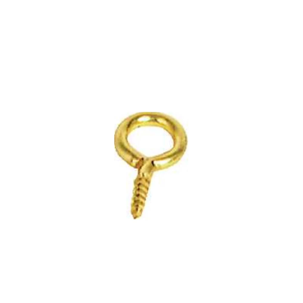 Solid Brass Screw Eye