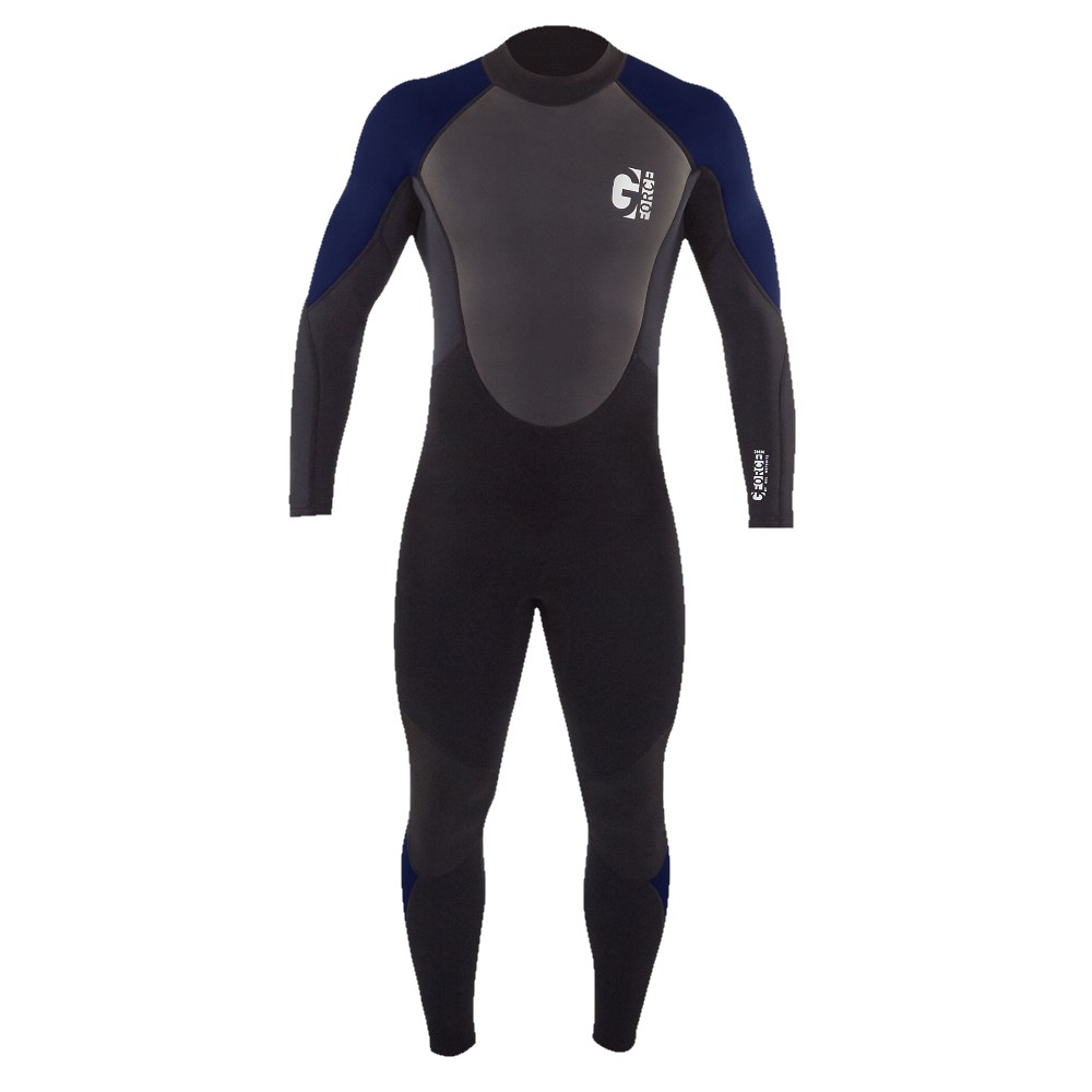 Men's G-Force Steamer 3:2 Wetsuit - Black/Black