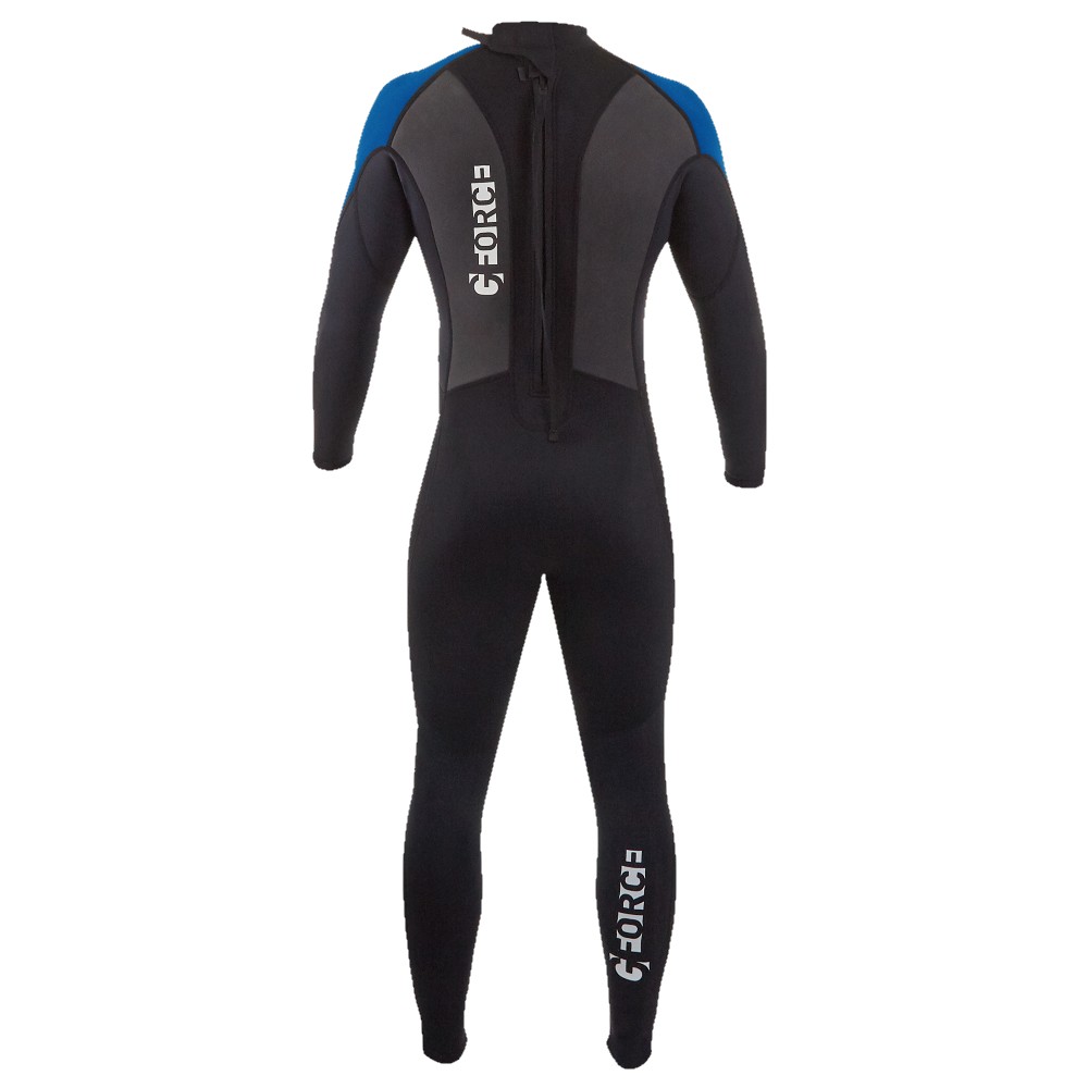 Gul Junior G-Force Steamer 3/2mm Wetsuit - Black/Blue