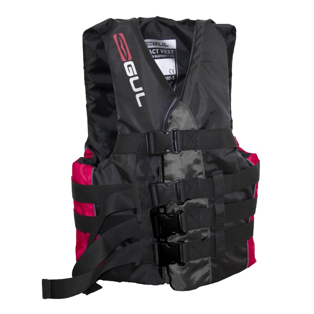 Impact Ski Vest - Black/Red